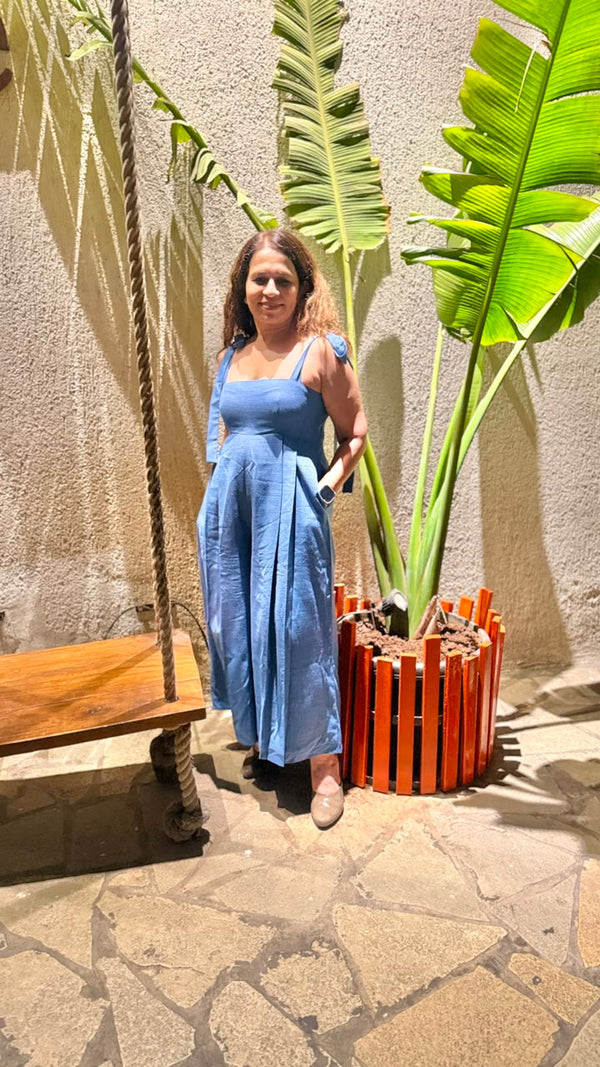 Customer wearing product