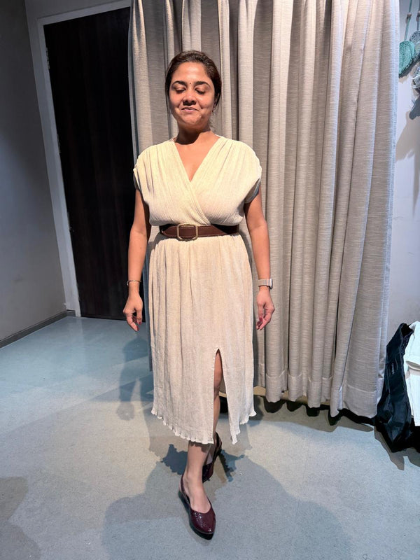 Customer wearing product