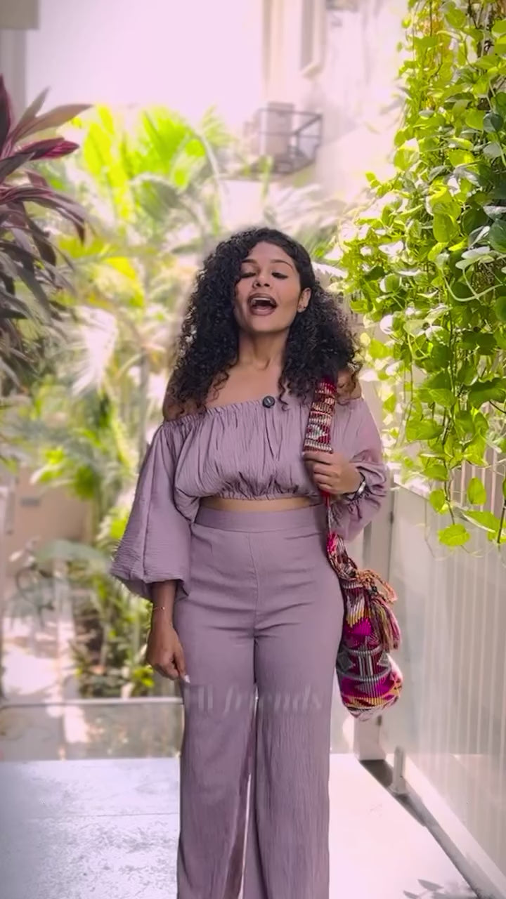 CLOUD MAUVE CO-ORD SET