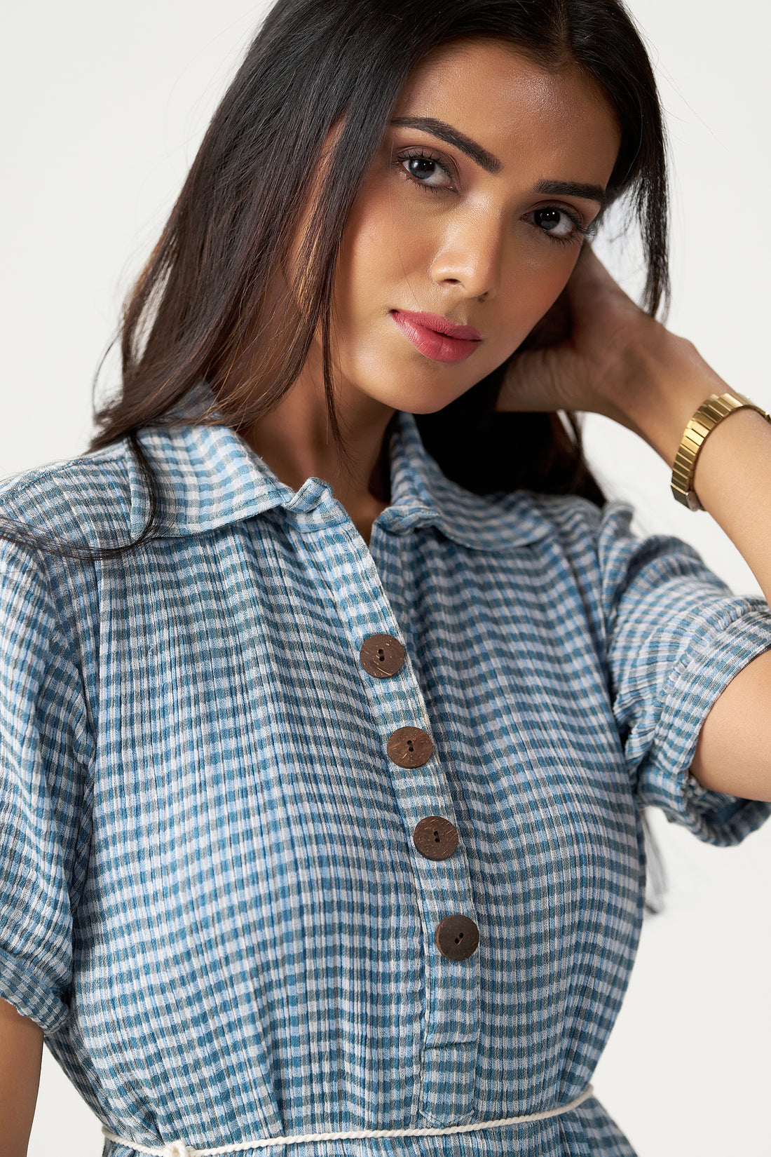 CHECKERED DRESS