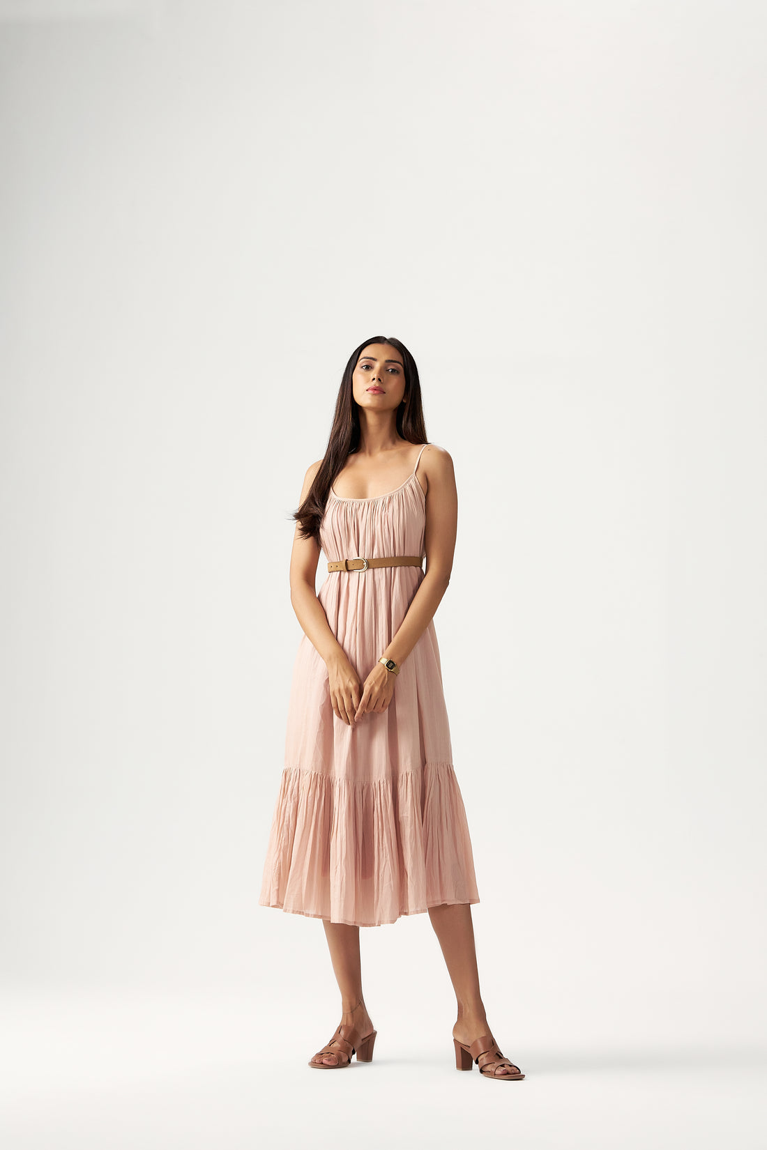 BLUSH MAXI DRESS