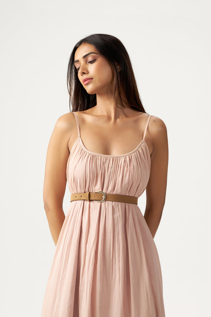 BLUSH MAXI DRESS