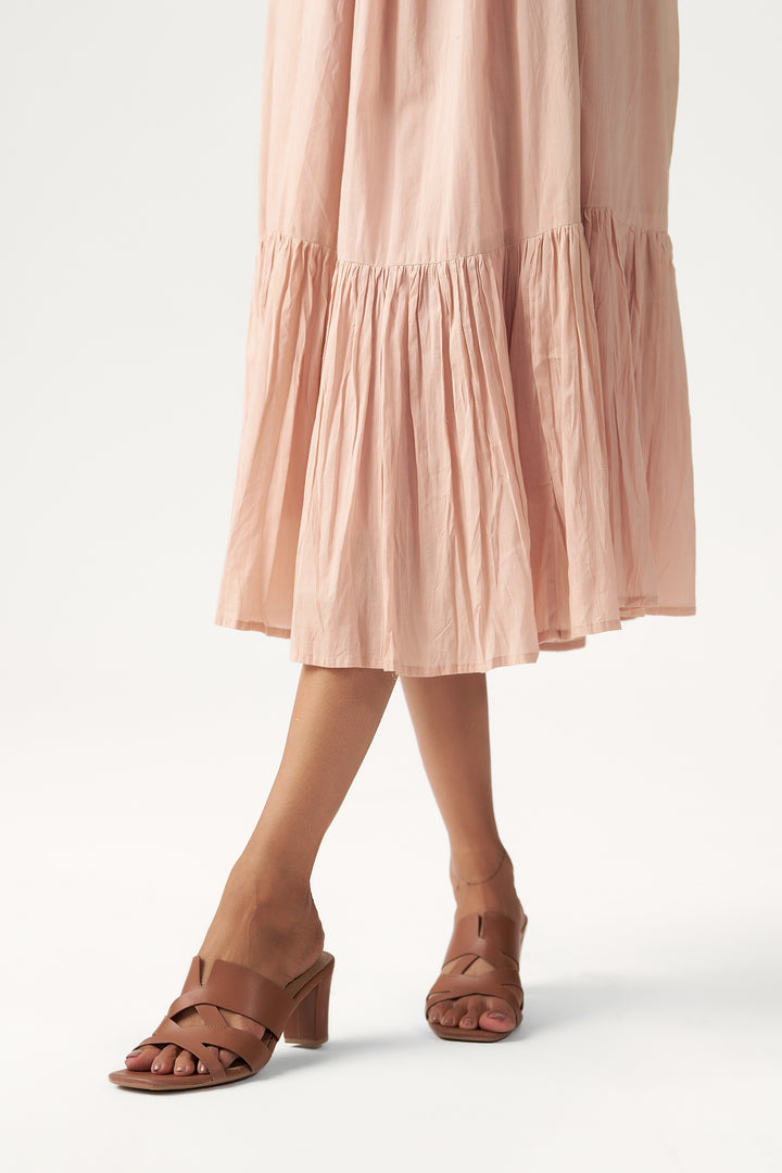 BLUSH MAXI DRESS