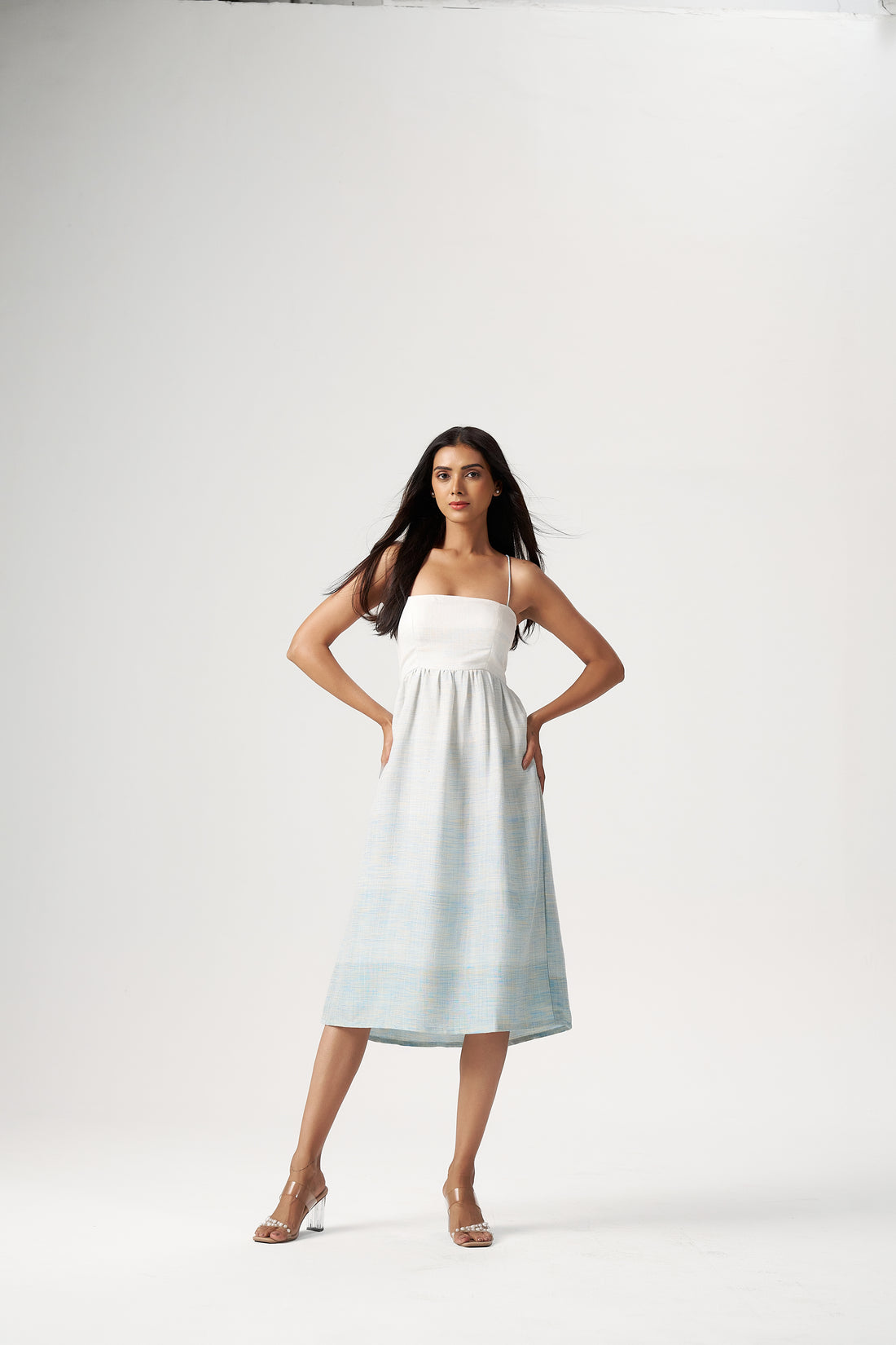 Blue Whisper Sundress