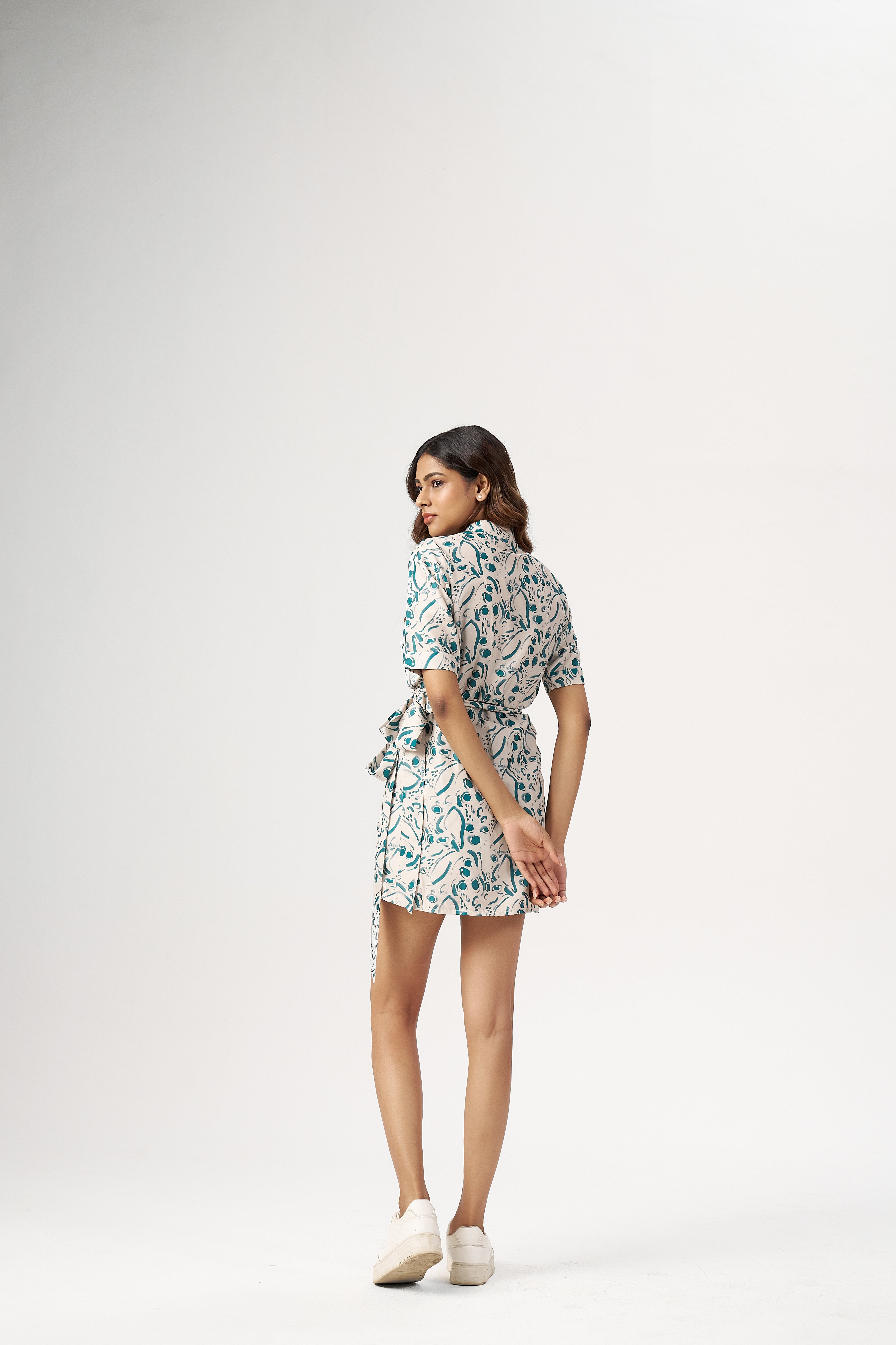 IVY BLOOM WRAP DRESS