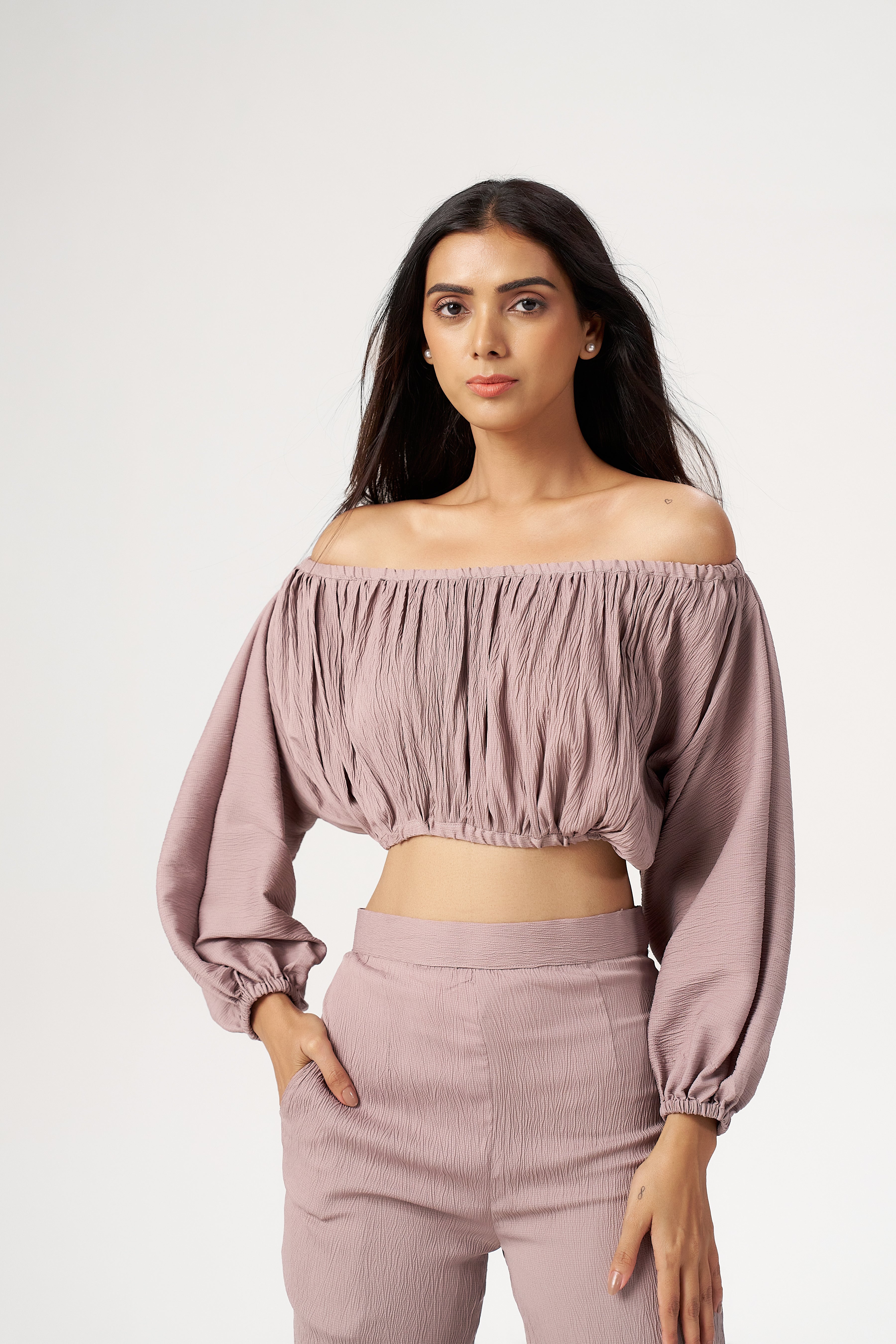 CLOUD MAUVE CO-ORD SET