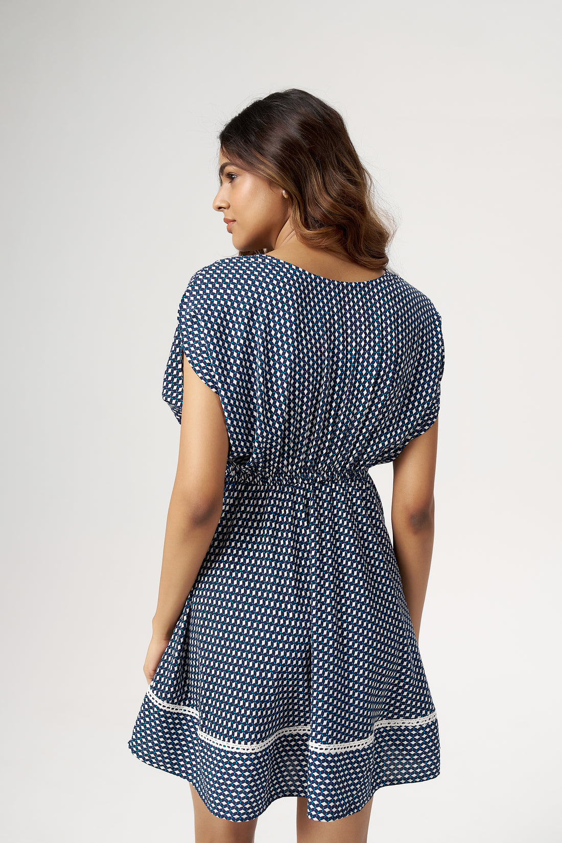 POLKA EMPIRE DRESS